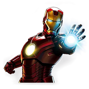 Iron Man Reactor Light Effect Png 68 PNG Image