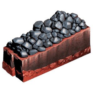 Iron Ore Deposit Illustration PNG 06212024 PNG