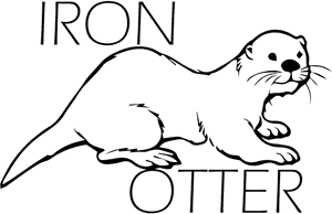 Drawn Otter Marine Otter - Sea Otter Coloring Pages, HD Png Download PNG image with transparent background