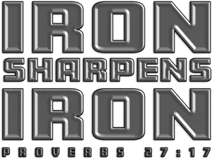 Iron Sharpens Iron Proverbs2717 PNG Image