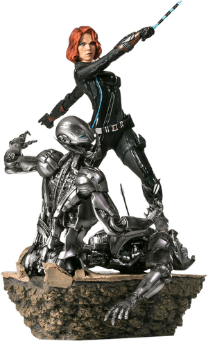 Iron Studios Black Widow, HD Png Download PNG image with transparent background
