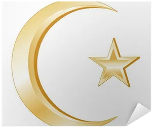 Islamic Crescentand Star Symbol PNG Image