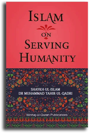 Islamon Serving Humanity Book Cover PNG Image