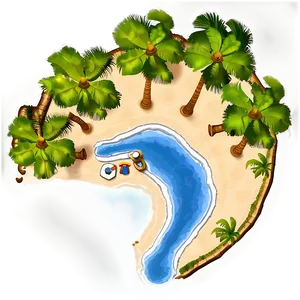 Island Getaway Map Png Rbx PNG Image