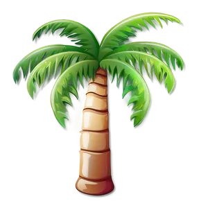 Island Palm Tree Emoji Png Ayt36 PNG Image