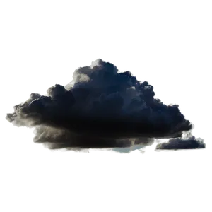 Isolated Black Clouds Png Own PNG Image