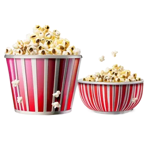 Isolated Popcorn Bucket On White Png 50 PNG Image