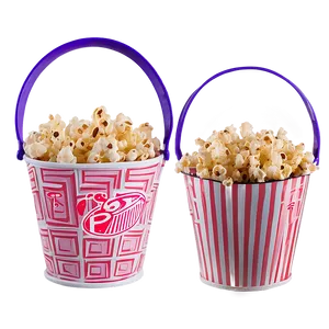 Isolated Popcorn Bucket On White Png Wpu PNG Image