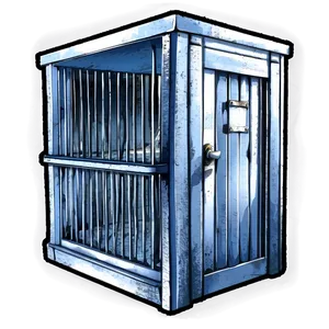 Isolated Prison Cell Png 4 PNG Image