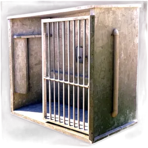 Isolated Prison Cell Png Fim PNG Image