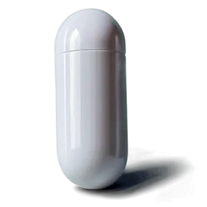 Isolated White Capsule Png Ogf PNG Image