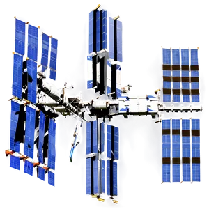 Iss Satellite Orbiting Earth Png 36 PNG Image