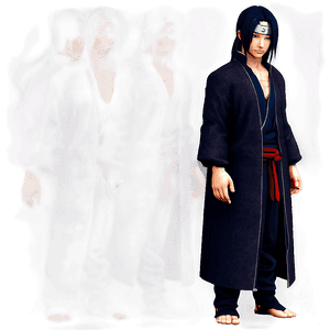 Itachi Uchiha 3D Render PNG siw PNG image with transparent background