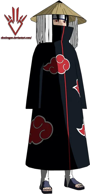 Itachi Uchiha Akatsuki Cloak PNG Image