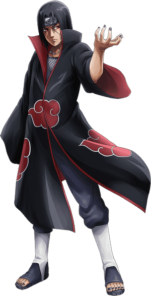 Itachi Uchiha Akatsuki Render Nxb Ninja Voltage By - Itachi Nxb Ninja Voltage, HD Png Download PNG image with transparent background
