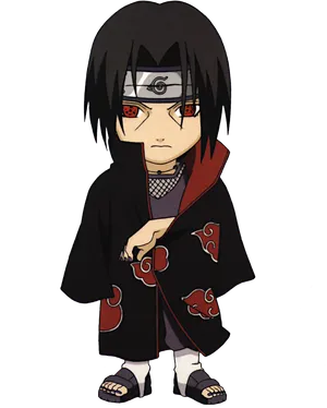 Itachi Uchiha Anime Character PNG Image