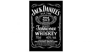 Jack Daniels Whiskey Label PNG Image