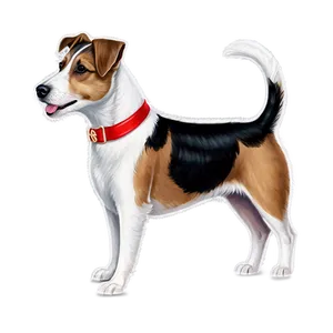 Jack Russell Terrier Illustration Png Jkw52 PNG Image