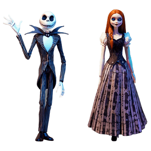 Jack Skellington and Sally PNG txj91 PNG