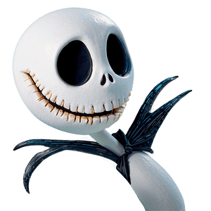 Jack Skellington Face PNG iln PNG with transparent background