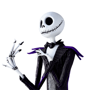 Jack Skellington Pose PNG nwr33 PNG image with transparent background