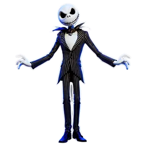 Jack Skellington Silhouette Png 05062024 PNG Image