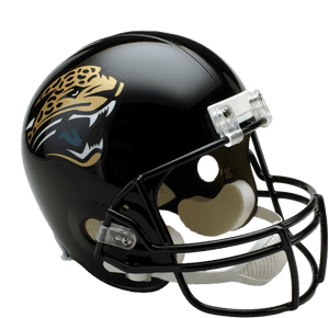 Jacksonville Jaguars Vsr4 Replica Throwback Helmet - Jacksonville Jaguars Football Helmet, HD Png Download PNG image with transparent background