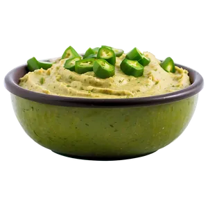 Jalapeno Cilantro Hummus Png Ily98 PNG Image