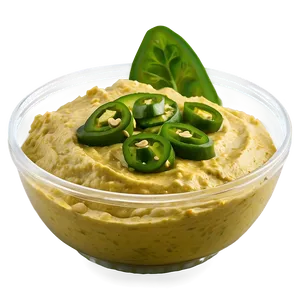Jalapeno Hummus Png Urp96 PNG Image
