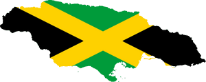 Jamaican Map And Flag, HD Png Download PNG image with transparent background
