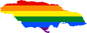 Lgbt Flag Map Of Jamaica - West Indies Flag Map, HD Png Download PNG image with transparent background