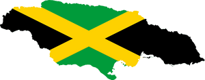 Jamaica Map Flag Clip Arts - Jamaica Flag Map, HD Png Download PNG image with transparent background