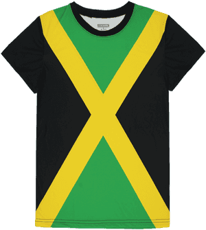 Jamaica All Over Shirt, HD Png Download PNG image with transparent background