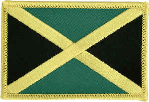 Jamaica Flag Patch - China Embassy Jamaica, HD Png Download PNG image with transparent background