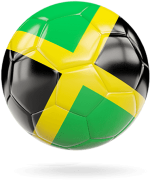 Glossy Soccer Ball - Jamaica Soccer Ball Png Transparent, Png Download PNG image with transparent background