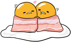 Japan Has A Cartoon Eggyolk And It's Amusing - Pink Gudetama PNG image with transparent background