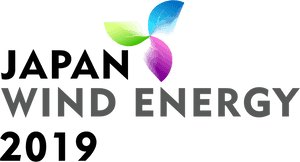 Japan Wind Energy2019 Logo PNG image with transparent background