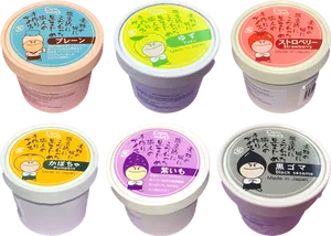 Japanese Ice Cream Collection PNG Image