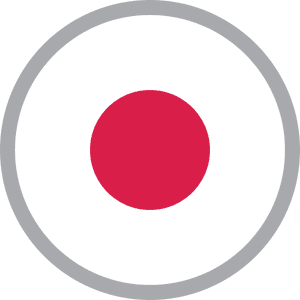 Japanese National Flag PNG image with transparent background