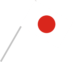 Japanese Flag On Pole Transparent, HD Png Download PNG image with transparent background