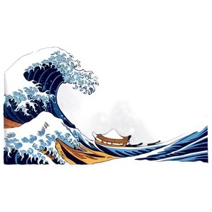 Japanese Wave Aesthetic Png 21 PNG Image