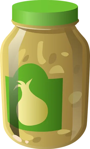 Jarof Pickles Graphic PNG Image