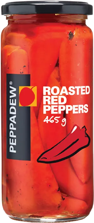 Jarof Roasted Red Peppers465g PNG Image