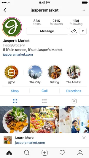 Jaspers Market_ Instagram_ Profile PNG Image