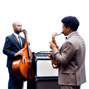 Jazz Band on Stage PNG 82 PNG with transparent background