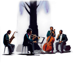 Jazz Club Scene PNG xwf PNG with transparent background