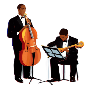 Jazz Quartet Clipart PNG tlc46 PNG with transparent background
