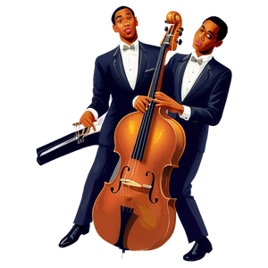 Jazz Quartet Clipart PNG uvw36 PNG with transparent background