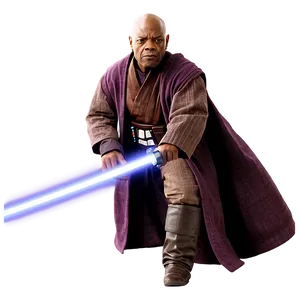 Jedi Master Mace Windu Png 88 PNG Image