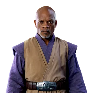 Jedi Master Mace Windu Png Cmb10 PNG Image